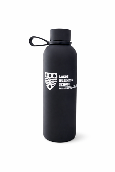 .Black Matte Steel Bottle.